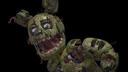 Springtrap - FNaF AR: Special Delivery springtrap, illumix, fnafar