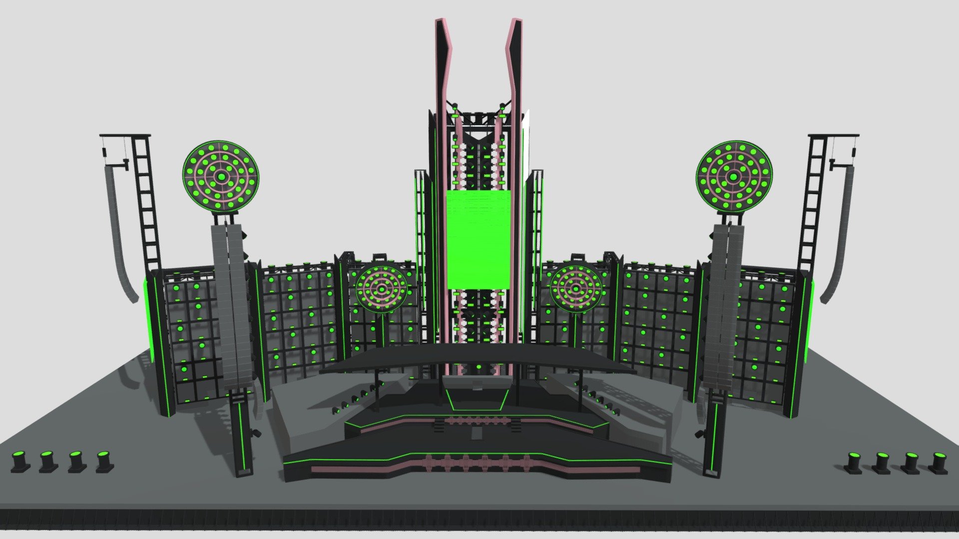 Ig: dan.eg / dan.dsgner
Rammstein stadium world tour Stage by Dan esquivel designer