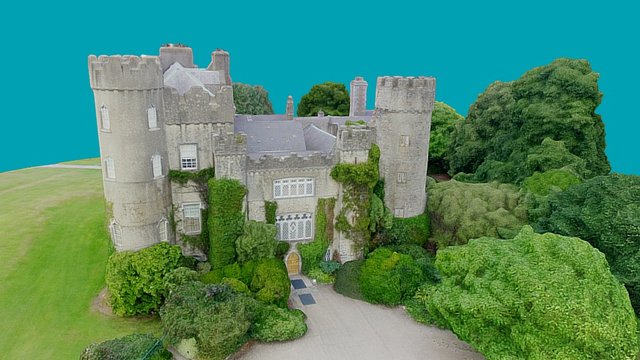 Malahide Castle (Irish: Caisleán Mhullach Íde), parts of which date to the 12th century, lies, with over 260 acres (1.1 km2) of remaining estate parkland (the Malahide Demesne Regional Park), close to the village of Malahide, nine miles (14 km) north of Dublin in Ireland.

The estate began in 1185, when Richard Talbot, a knight who accompanied Henry II to Ireland in 1174, was granted the &ldquo;lands and harbour of Malahide