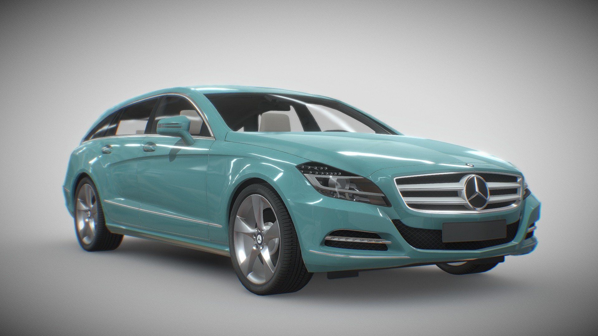 

Mercedes Benz Luxurycar Model,highpoly &amp; HQ Interior mesh.

Software: 3DMax.

This model has a realistic interior (with a seperate steering-wheel), seperate wheels (hinged at geometry centre), seperated calipers and high-res textures. Overall, it’s a great model for use on mobile applications/games and in XR (AR/VR) environments.
