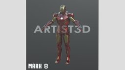 Iron Man Mark 8 Cosplay Full-size Suit comics, armor, suit, advanced, universe, reactor, stark, tony, marvel, comic, ironman, powered, diy, flight, superhero, arc, avengers, science, battle, iron, beams, inventor, cosplay, cinematic, gadgets, films, exoskeleton, heroic, mk8, genius, mcu, adaptation, repulsor, superhuman, character, 3d, weapons, model, futuristic, ironlegion, mark8
