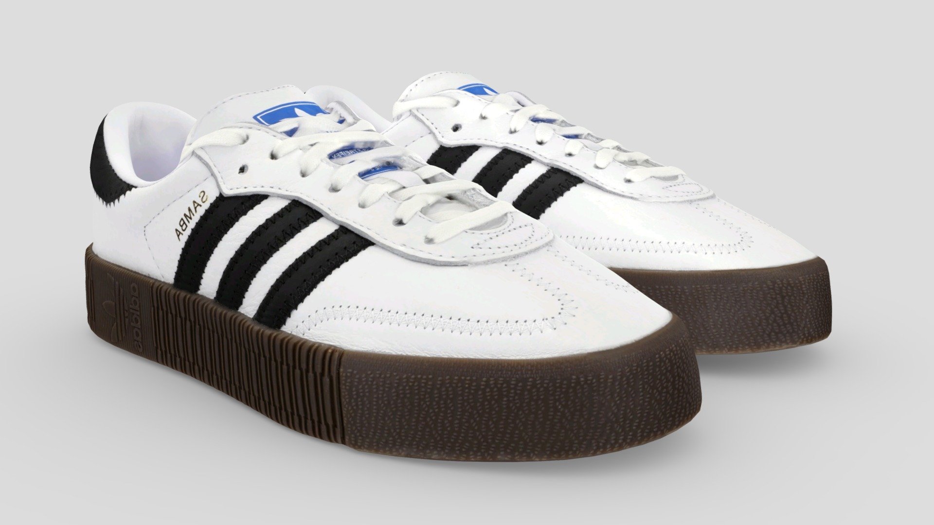 A Very Detailed scanned shoes with High-Quality .Reay to use in virtual try on project and game sim 4 or second life.

The Mesh is UV unwrapped.

4096x4096 difuse Texture Map jpg format，in the compressed file rar.

The textures is lighting baked,the texture is uploaded to preview images.

File contains :

FBX .OBJ .stl.collada(dae).Difuse map Texture(jpg format).

If you want to change the colorway of the shoes, it is easy to do it with photopshop. If you want to change the colorway or decrease the polycourt ,I am willing to do it.

This is a professional scanning agency, if you want any other shoes, Don't hesitate to tell me.It will helps a lot.we are available for custom shoes scan.

Don't forget to check my other sneakers,Have a nice day：）