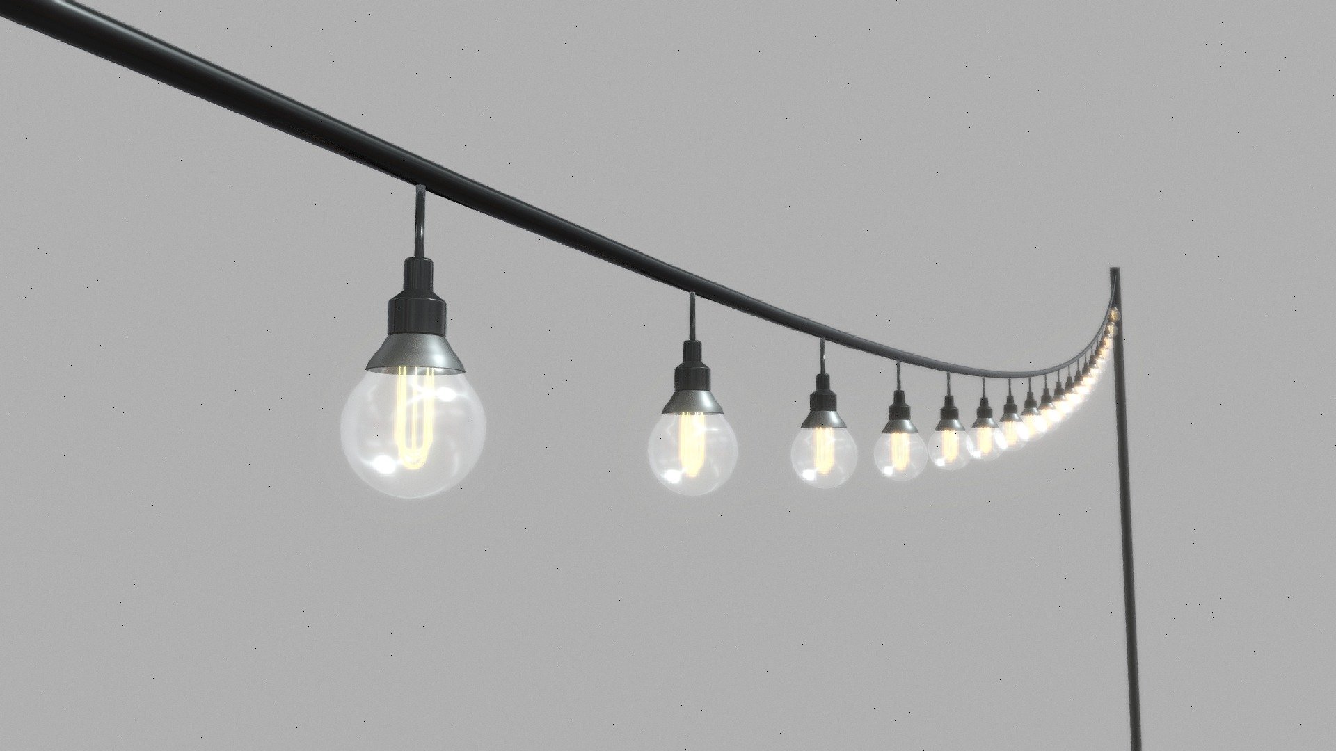 Vintage Lights String 10 Meters Long

IMPORTANT NOTES:




This model does not have textures or materials, but it has separate generic materials, it is also separated into parts, so you can easily assign your own materials.

If you have any questions about this model, you can send us a message.