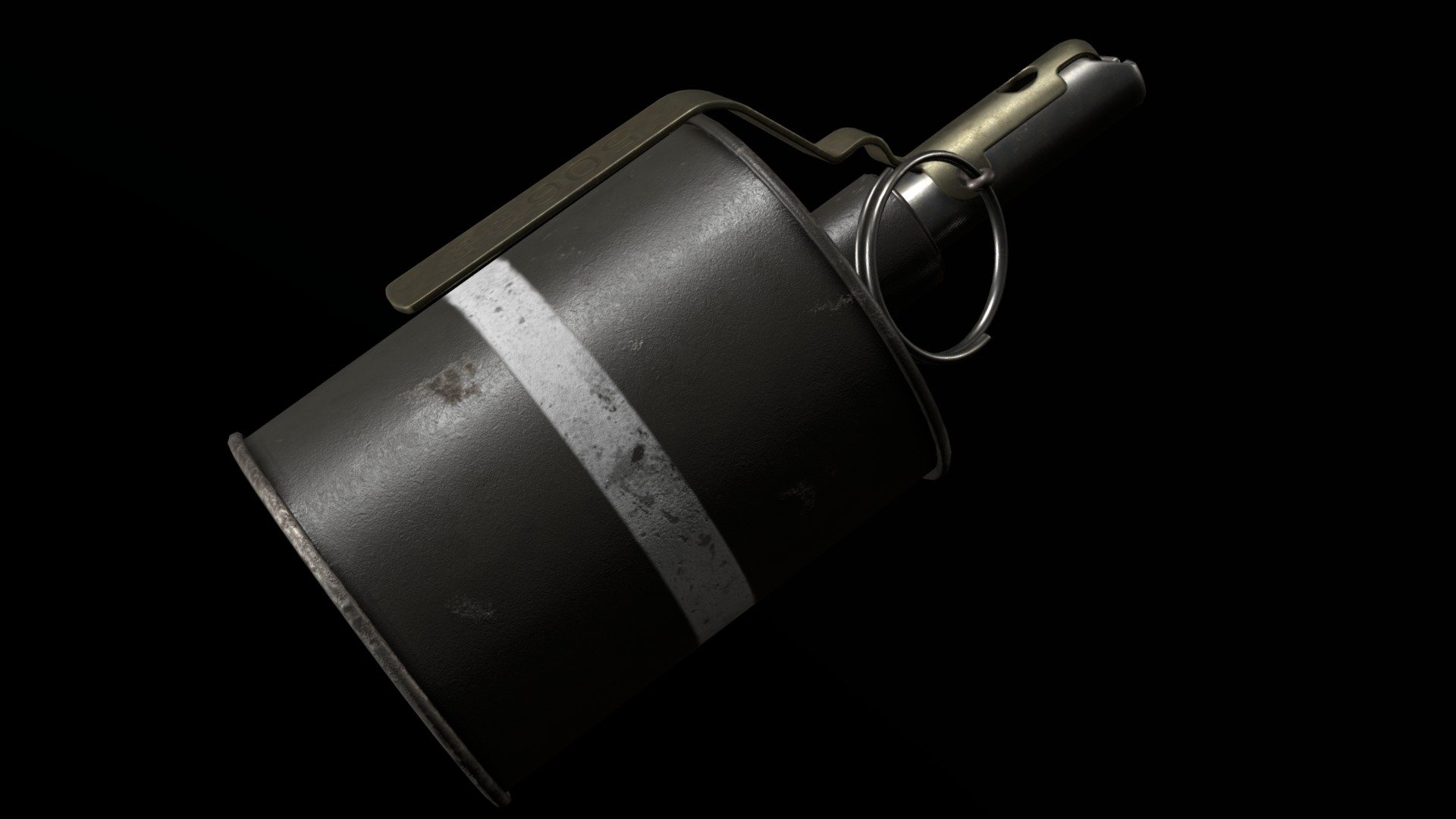 This asset contatins:

-low poly model

-1 2k texture set for PBR, Unreal Engine and Unity

The Soviet RG-42 (Ручная Граната образца 42 года > Ruchnaya Granata obraztsa 42 goda, &ldquo;Hand Grenade pattern of [19]42 year