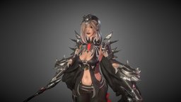 Assassin Lady assassin, , -girl, weapon, girl, game, gameasset, lady