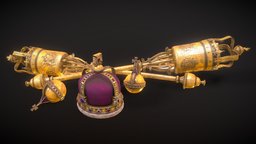 Fallout London: The Queen's Regalia london, jewelry, misc, crown, orb, bethesda, queen, mace, items, queens, ceremonial, regalia, throwable, weapons, fallout, wearble, soverigns, corenation