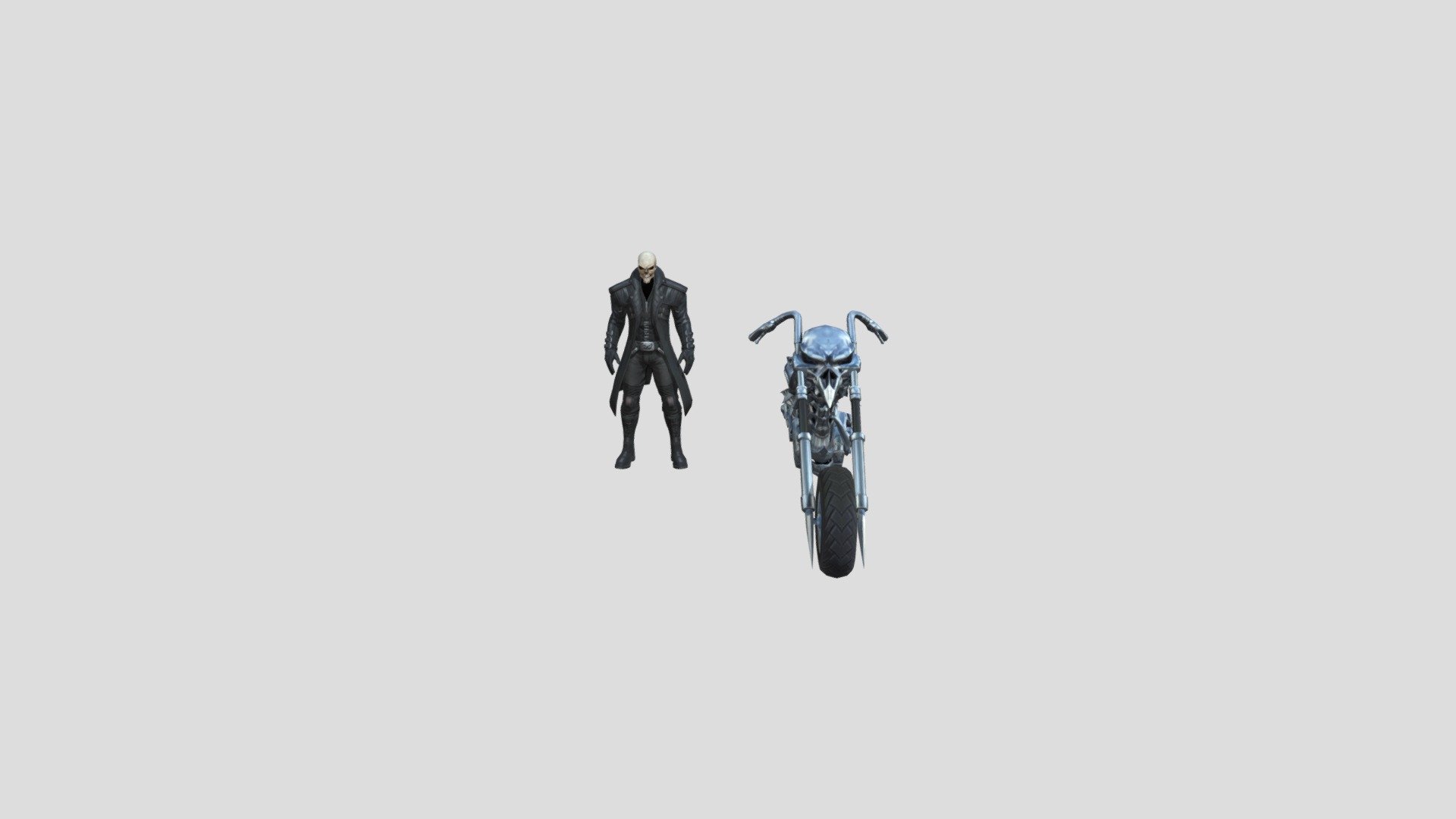 Ghost Rider is the name of multiple antiheroes and superheroes appearing in American comic books published by Marvel Comics. Marvel had previously used the name for a Western character whose name was later changed to Phantom Rider.

The first supernatural Ghost Rider is stunt motorcyclist Johnny Blaze, who, to save the life of his father, agrees to give his soul to &ldquo;Satan