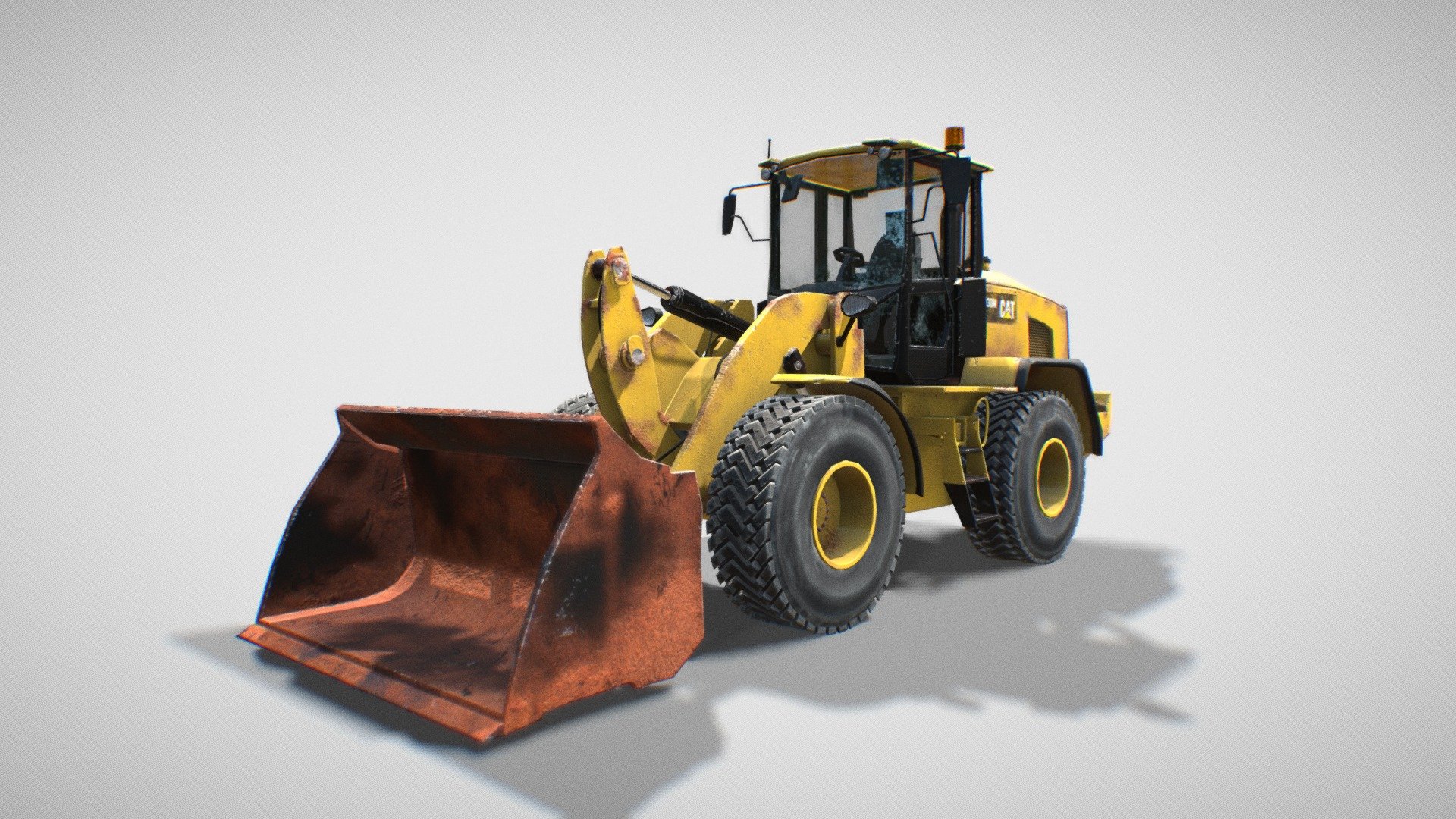 Caterpillar 930M Front loader.




Modeled in Maya 

Textured in Substance Painter

Game ready asset.




23k polygons.
