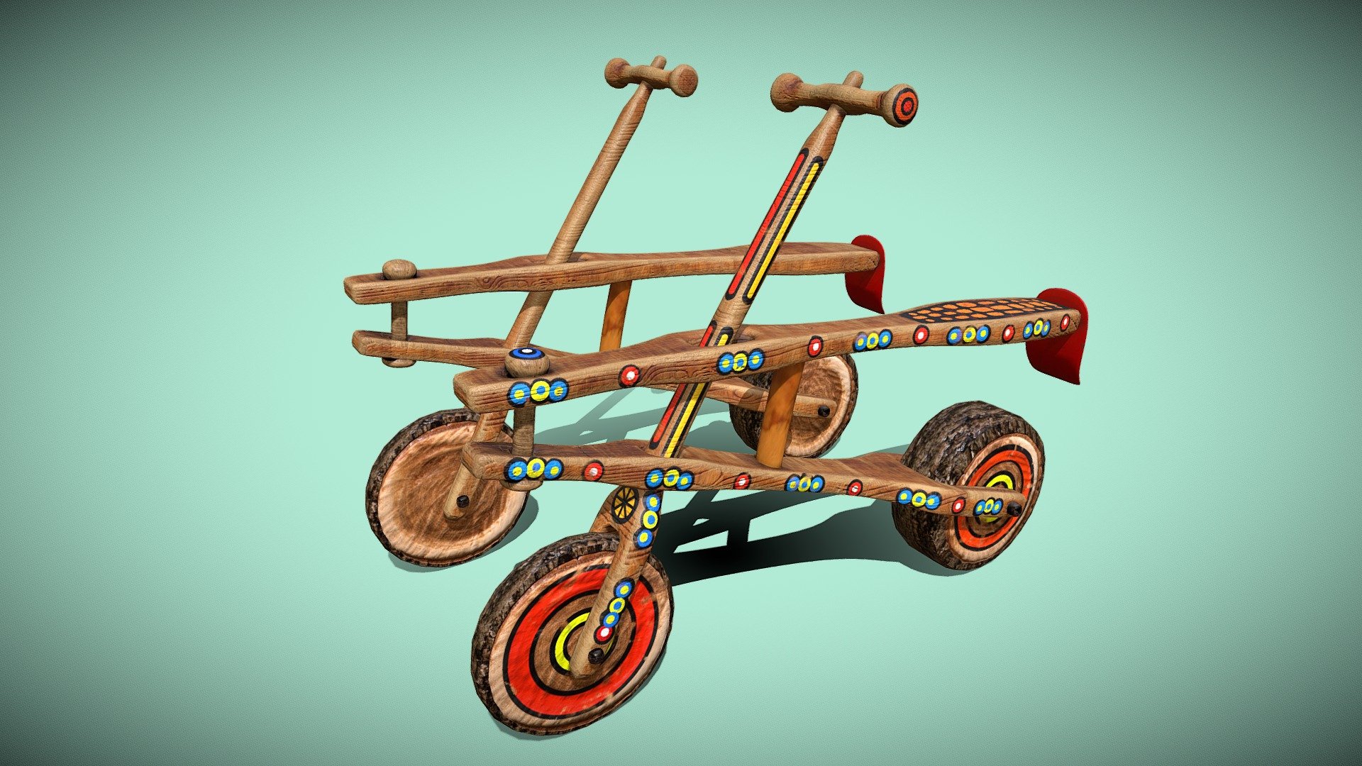 Model built with subtivion value 2 where we can reduce the number of polygnoses. The textures are in PBR size 2048. There is a texture without paintings and another without. In additional download more formats FBX OBJ DAE.

&ldquo;The model animation is just a representation of the pieces you can move.