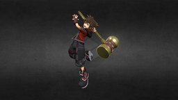 Sora (Strike Form Art) SSBU Styled sora, disney, teenager, kingdomhearts, disneycharacter, kingdomhearts3, kingdomheartsiii