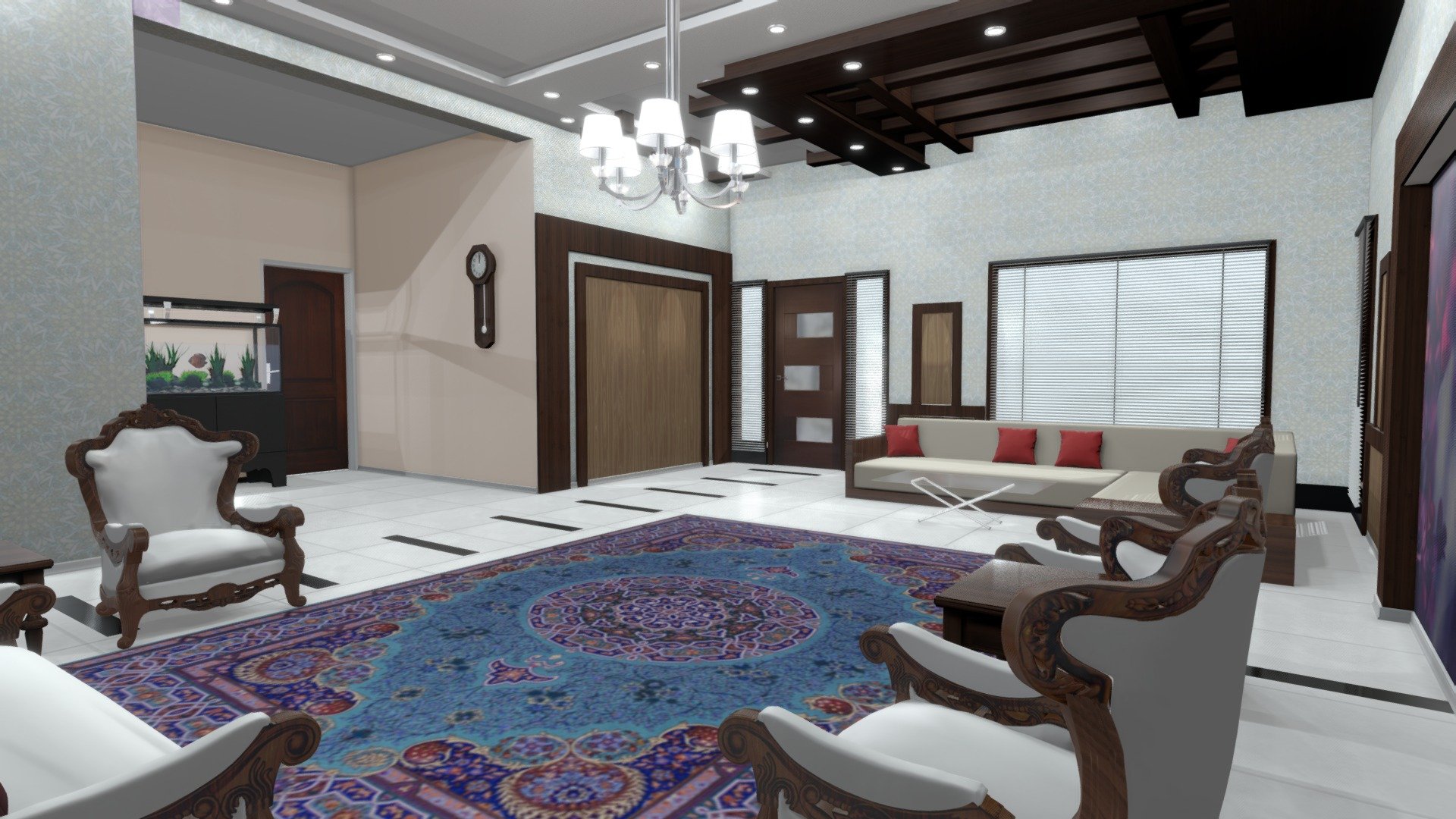Highly detailed 3d model of modern Living Room set with all textures, shaders and materials. It is ready to use, just put it into your scene.

Click on the link to see more models : https://sketchfab.com/GbehnamG/store

If you need personalized 3d models , feel free to contact at: mr.gbehnamg@yahoo.com