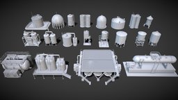Industrial Tanks - part - 1 - 20 pieces