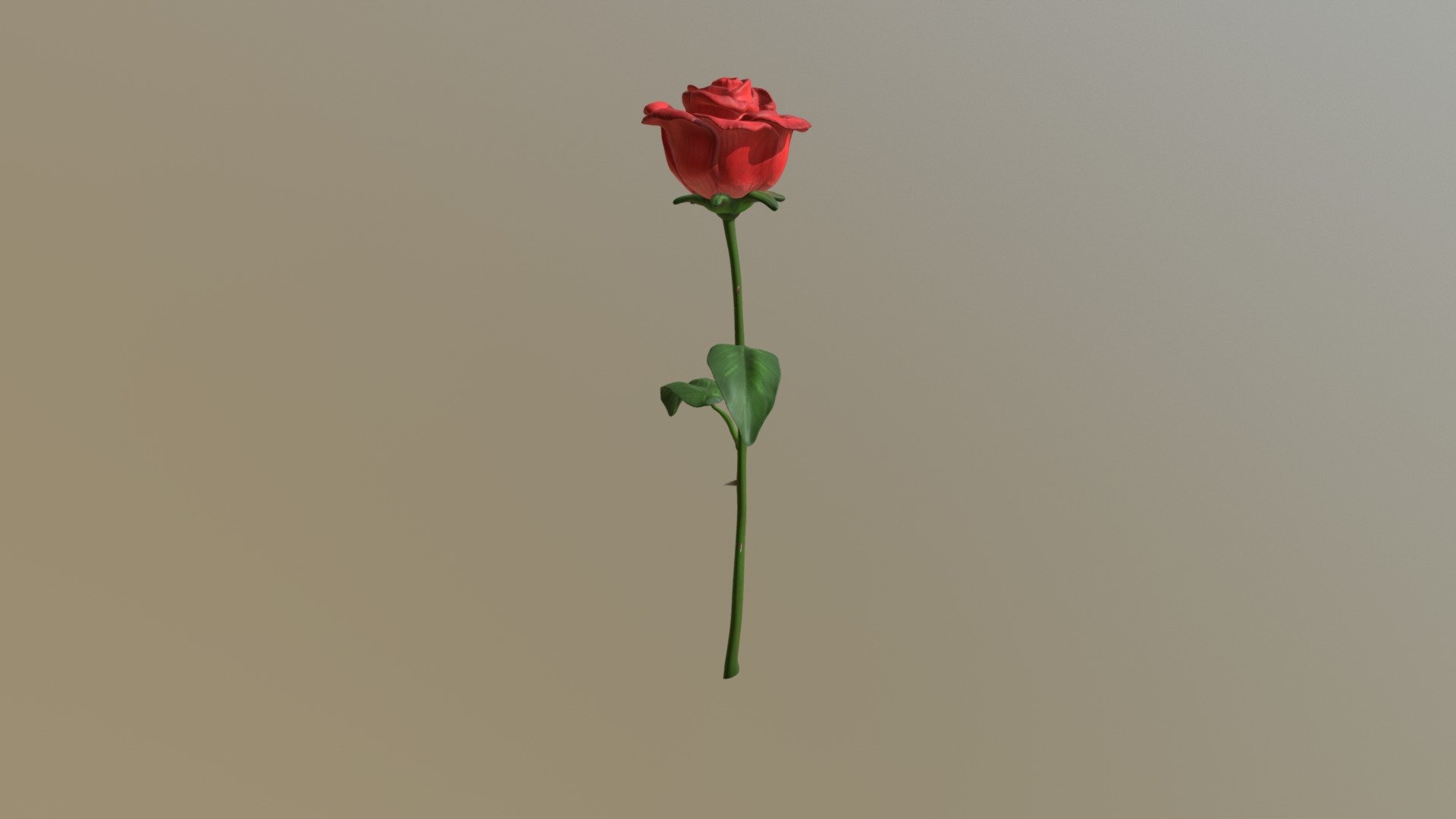 This is a rose I sculpted and painted in only a few hours. Just a quick project I did while thinking of a friend.

Sculpt created and painted using ZBrush 4R8