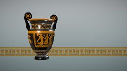 Greek Pottery - Volute Krater greek, ancient, pot, pottery, vessel, clay