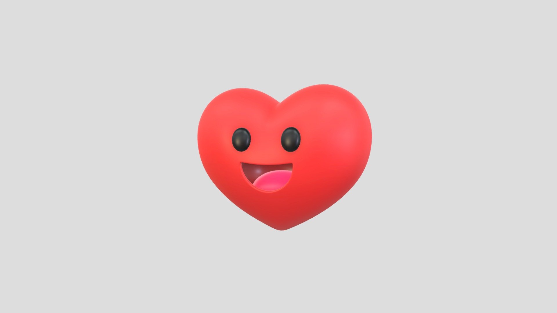Smile Face Heart Symbol 3d model.      
    


File Format      
 
- 3ds max 2023  
 
- FBX  
 
- STL  
 
- OBJ  
    


Clean topology    

No Rig                          

Non-overlapping unwrapped UVs        
 


PNG texture               

2048x2048                


- Base Color                        

- Roughness                         



3,258 polygons                          

3,274 vertexs                          

