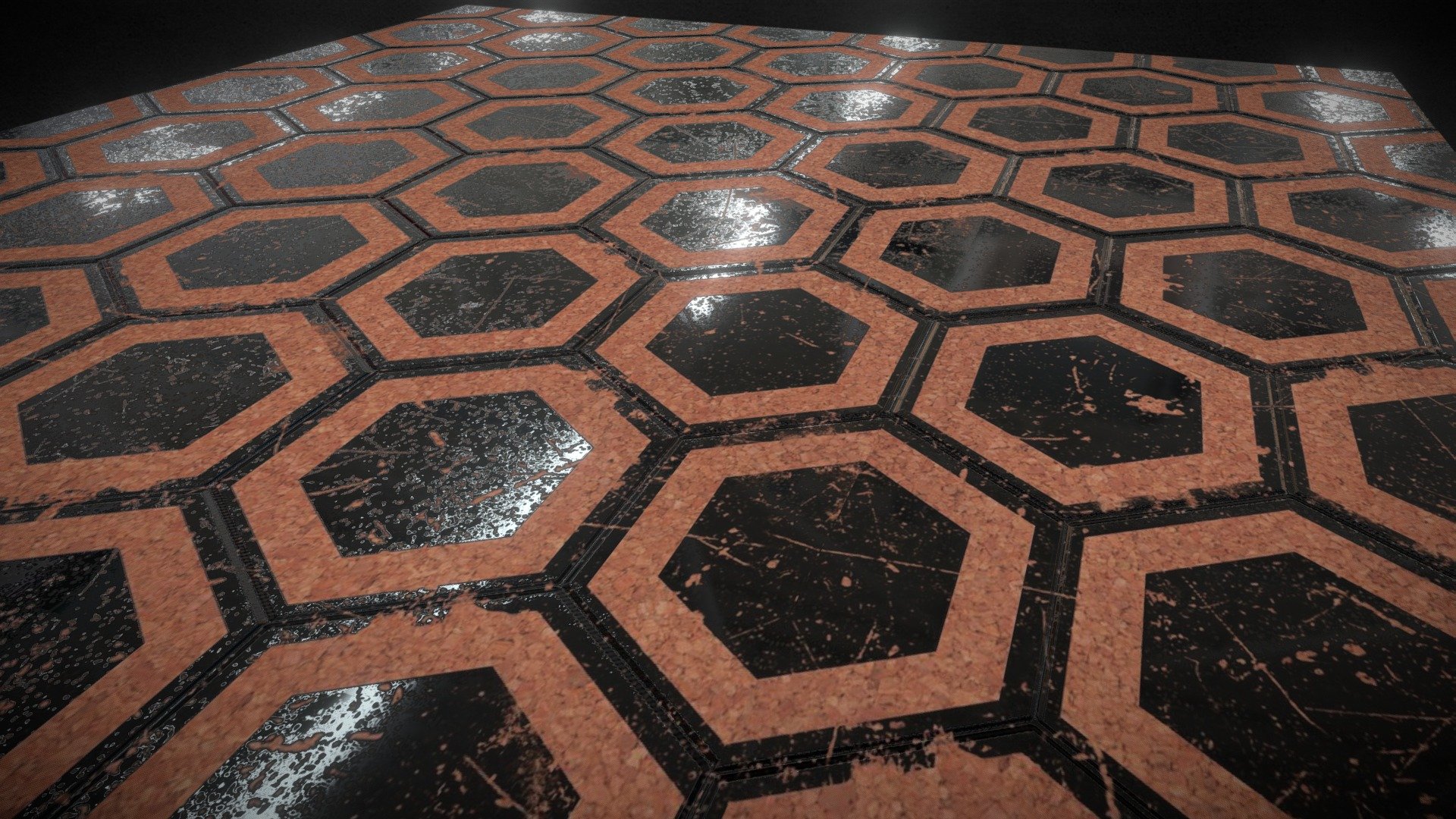Free textured flooring based on V's apartment in Cyberpunk 2077
Reference photo here: https://cyberpunk.fandom.com/wiki/V%27s_apartment?file=VApartment_Door.png

Credit me if this material is used in projects :)