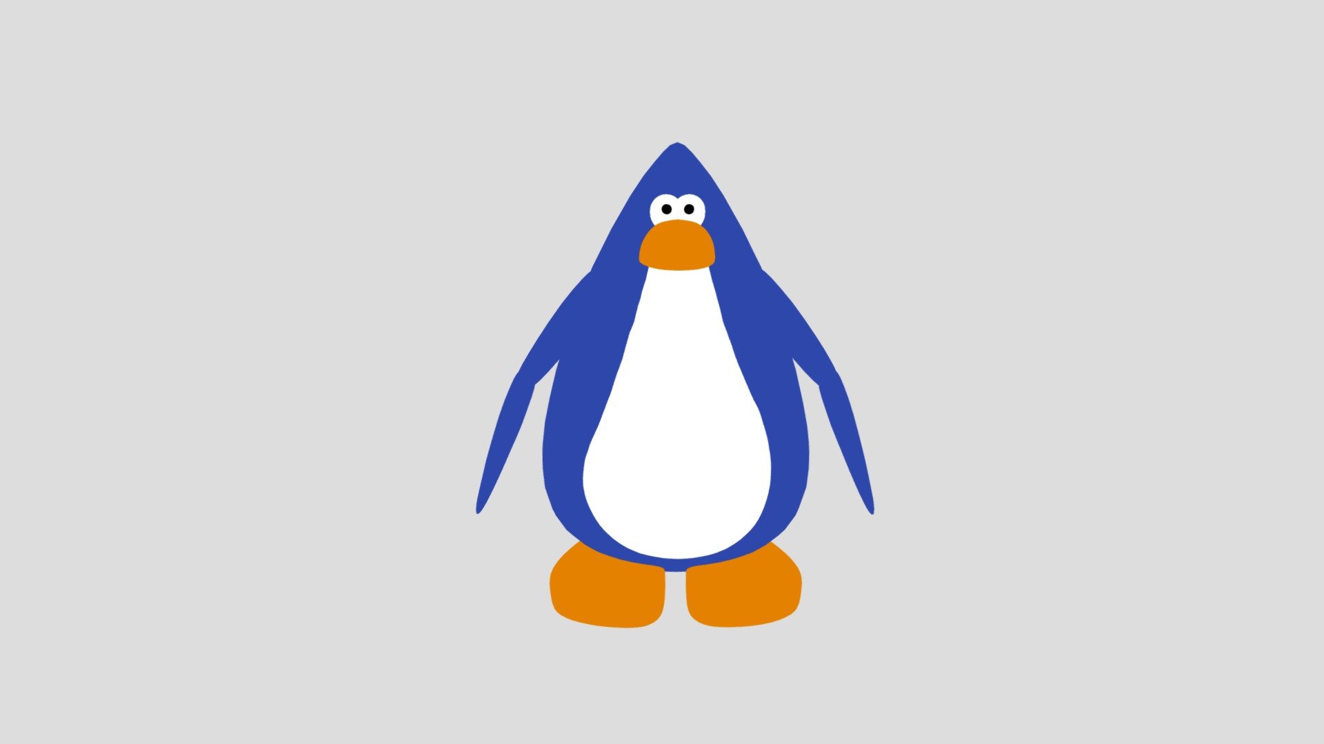 Welp, heres the penguin from club penguin 
(you know whats funny? this isnt even the most accurate version ive made lmao)

PS: The toon shading doesn't appear in the model preview
but it will be there when you download the model

As per usual **CREDIT ME IF YOU USE THIS!!!

Disclaimer: This is a fanmade model and is in no way official

Made with/for Blender 2.79