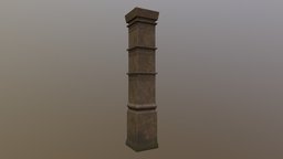 Mayan Pillar substancepainter, substance