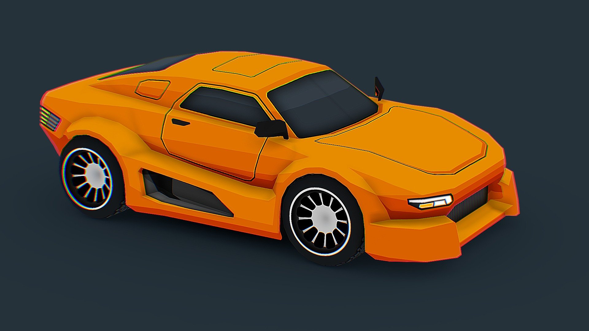 This car is part of a larger Unity Asset Pack. You can check it out here:

&ndash; LowPoly - Traffic Cars Pack: (https://bit.ly/4iYVD4m)

&ndash; My Unity Asset Store profile. (https://bit.ly/4asoXNl)