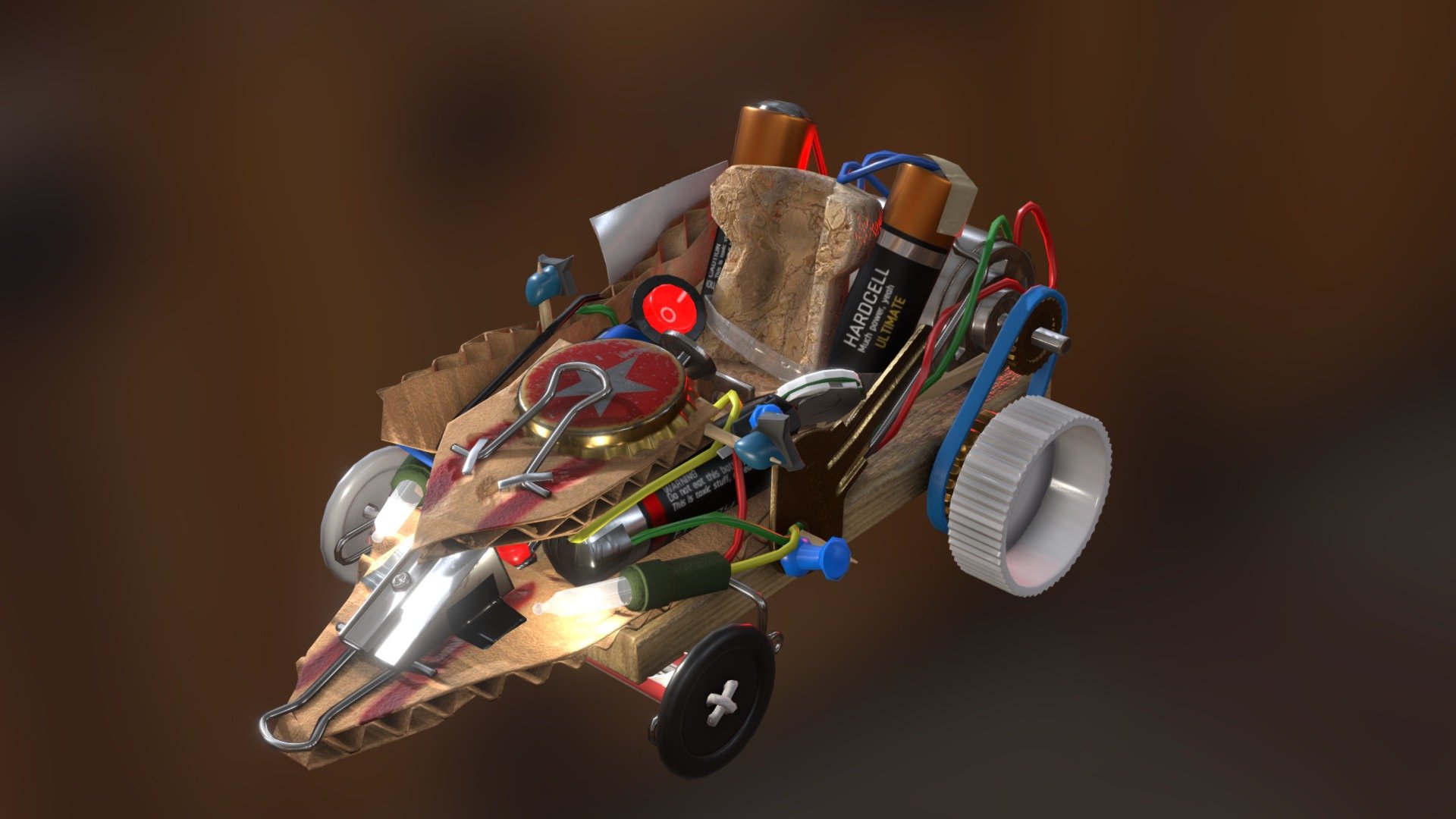 Asset made for a racing game jam inspired by the 1997 film The Borrowers.