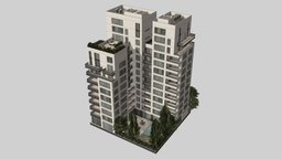 Rose Condominiums (Cities Skylines Assets)