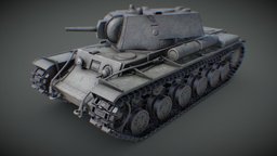 Russian Tank KV-8 armor, armored, ww2, russian, tank, ussr, kv, armored-vehicles, ww2_tanks, war