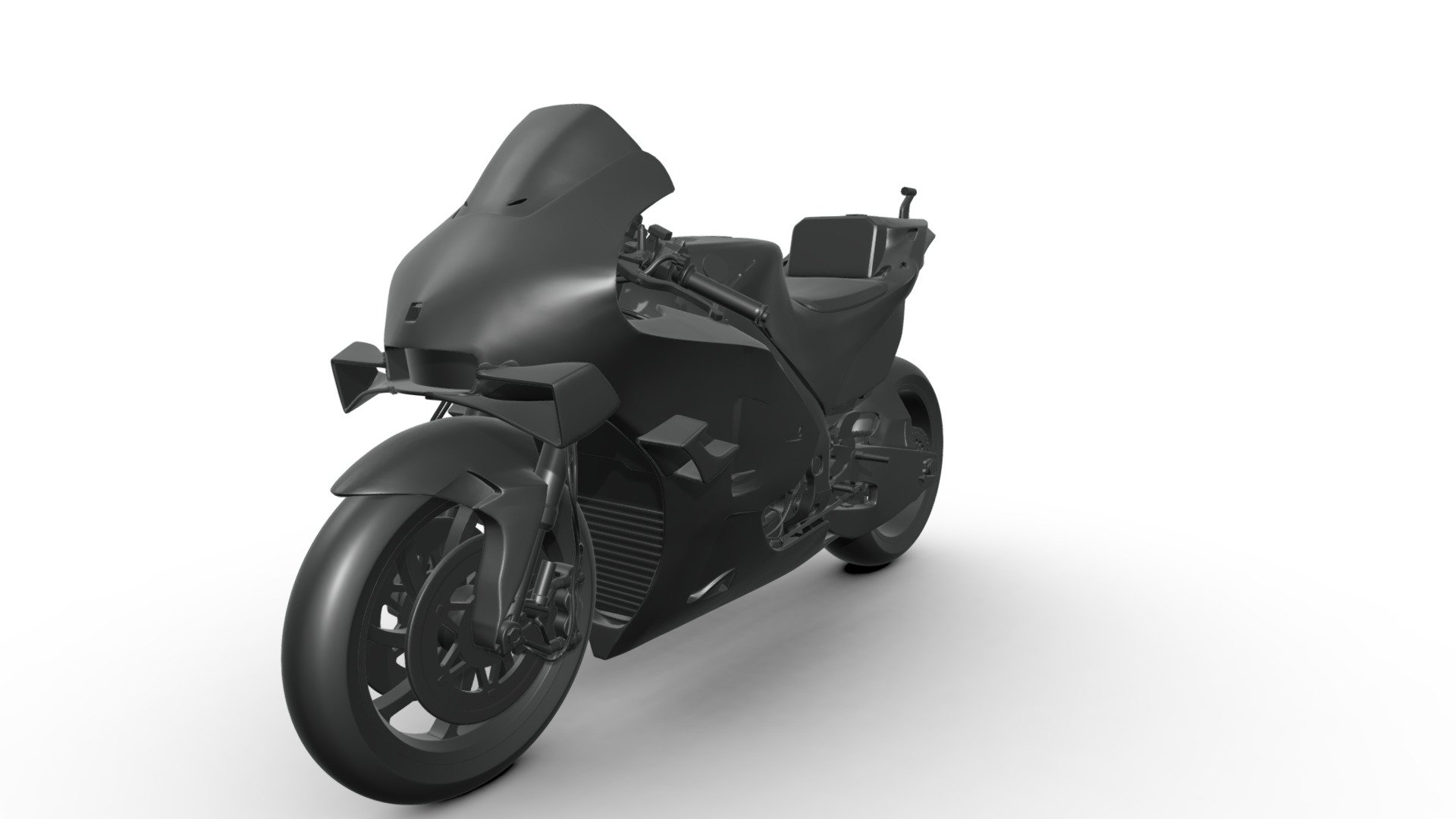 Honda Repsol RC213V MotoGP Racing 2021 Motorcycle 3D Model for Printing like a real one.
This high-quality 3D model consists of files in StereoLithography (.Stl) format
that is optimized for 3D printing.
The files are suitable for FDM , SLA and SLS 3d printers.
The scale of motorcycle its 1/6,1/10 and 1/12 ,but you can print it in any size you want it, 
its high quality 3D model with great details.
The Model it available tree type of print:
1)