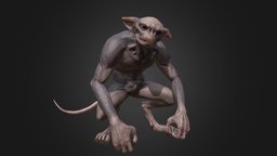 Scamp fanart, creatures, eso, oblivion, skyrim, elderscrolls, scamp