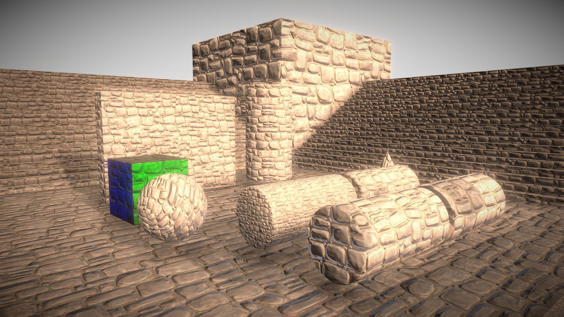 Here is a seamless and tileable texture set for cutted sandstone surfaces.




high-poly texture-bake-objects



PBR texture maps: 




4096 x 4096 



Modeled and textured by 3DHaupt in Blender-2.82