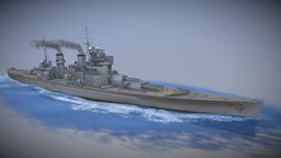 King George V battleship, ww2, ships, british, wwii, warship, uk, britain, blender-3d, worldwar2, worldwarii, unitedkingdom, pbrtextures, united-kingdom, pbrtexture, royal-navy, pbr-texturing, royalnavy, blender, pbr, blender3d, ship, war, navy