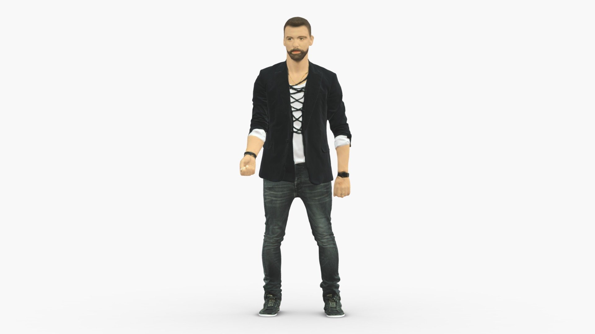 We provide unique 3d scanned models with realistic proportions for closeup and medium-distance views in artworks, paintings and classes. As well as architectural visualization projects.

Main features:




high-end realistic 3d scanned model;

realistic proportions;

highest quality;

low price;

saves you time for more time in landscaping and interiors visualization.

FEATURES 




3d scanned model 

Extremely clean

Edge Loops based

smoothable

symmetrical

professional quality UV map

high level of detail

high resolution textures

real-world scale

system unit: cm

TEXTURES 




Textural Resolution: 4096 x 4096

Color Map

The model is suitable for stereolithography 3d printing 

The model is also ready for fullcolour 3d printing