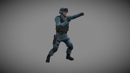 Soldier Throws Quad Punch - Fight Club quad, soldier, punch, loop, throws