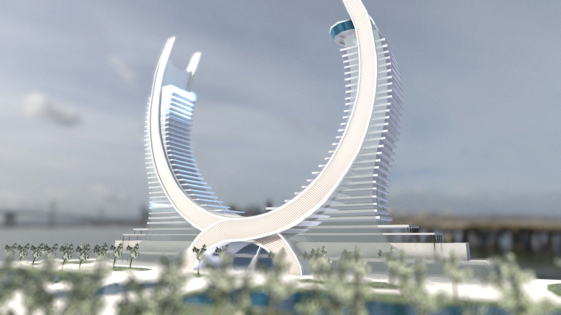 Katara Towers is one of skyscraper in Qatar. Low Poly 3D model ready for Augmented Reality, Virtual Reality and Video Games. PBR Textures with 2K resolution. Modeling in Blender and textured with Substance Painter.

Hope you like this 3d model. Thank you!