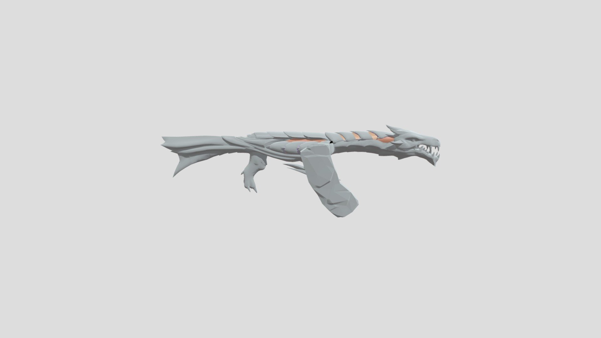 The classic Elderflame Vandal of Valorant.
Its a .blend model but if you want the .obj, .fbx or .stl contact me in Discord: ItsIvan#1201.