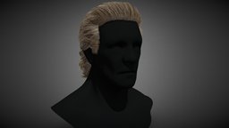 Male Hair Cards Style 1 - Medium Hair hair, time, card, realtime, long, realistic, real, cards, haircut, haircards, hairstyle, character, game, man, male, gameready, haircard, shahrukhkhan