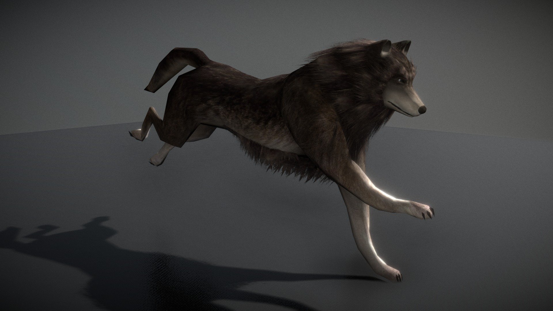 Here is my low-poly wolf model with some basic animations. I modeled, textured and rigged this wolf in Blender 2012.





Wolf animations:




Walk cycle

Run cycle

Sit

Creep animation

Idle animation

Test in Unity 5

Test in Unreal 4

Downloads:




Google-Drive

TF3dm

ShareCG






Free download for non-commercial use!



My name is Dennis Haupt (3DHaupt).

3D Artist for Modeling, Texturing, Rigging and Animation since 2008.

My favorite software is Blender-3d, but I also work with 3d-Coat or other 3d / 2d programs.