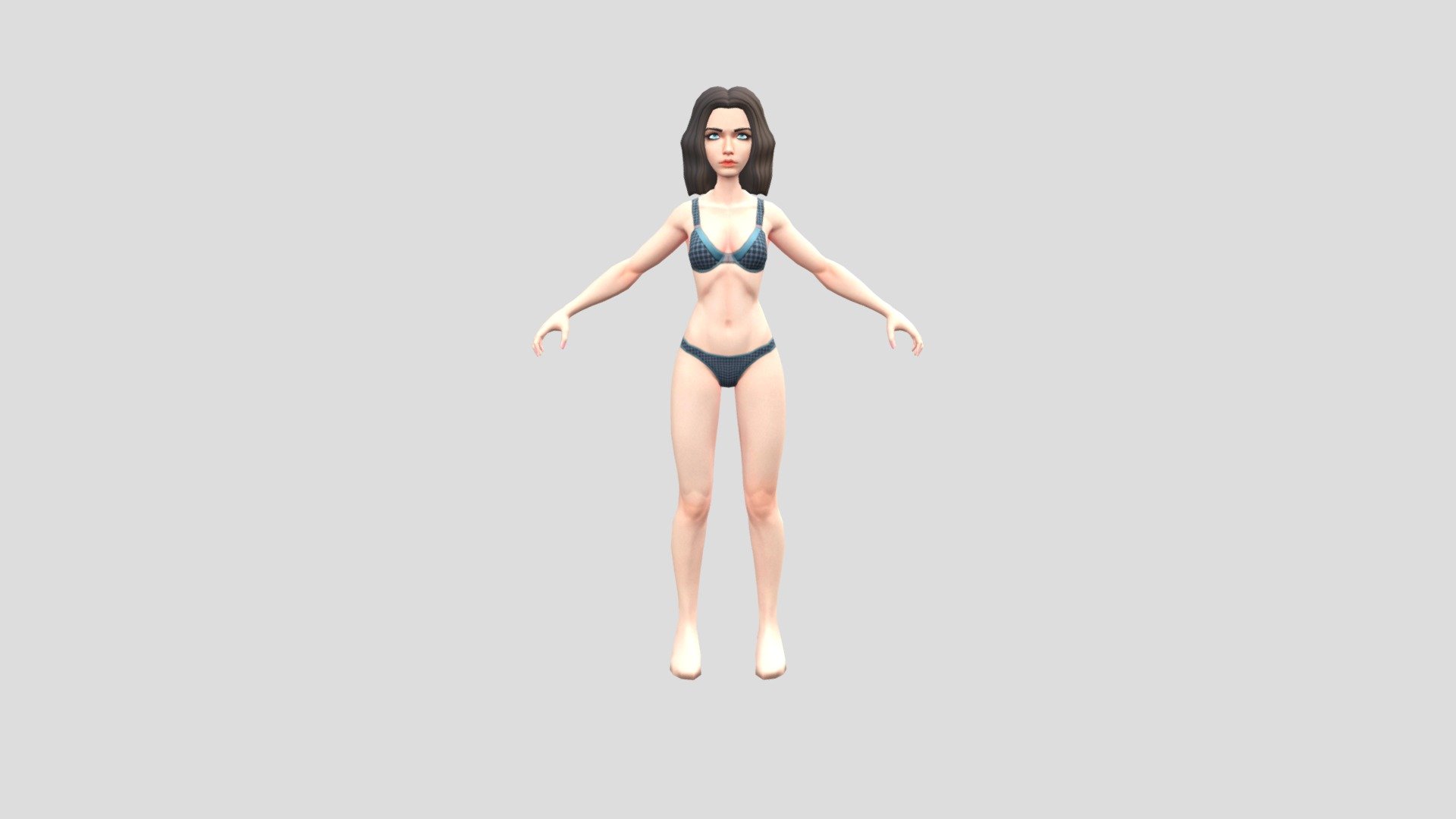 This is Mona! A Game-ready rigged Female Character. Its Mobile and PC Ready, low-poly and it was done in Blender3d.

If you need any customized model or any changes on a model you buy just ask me!

Cheers!