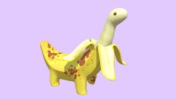 Bananasaurus fruit, bananas, fun, banana, character, cartoon, animal, dinosaur