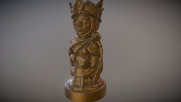QUEEN oculus, queen, oculusrift, chesspiece, oculusmedium, vrartist, chess