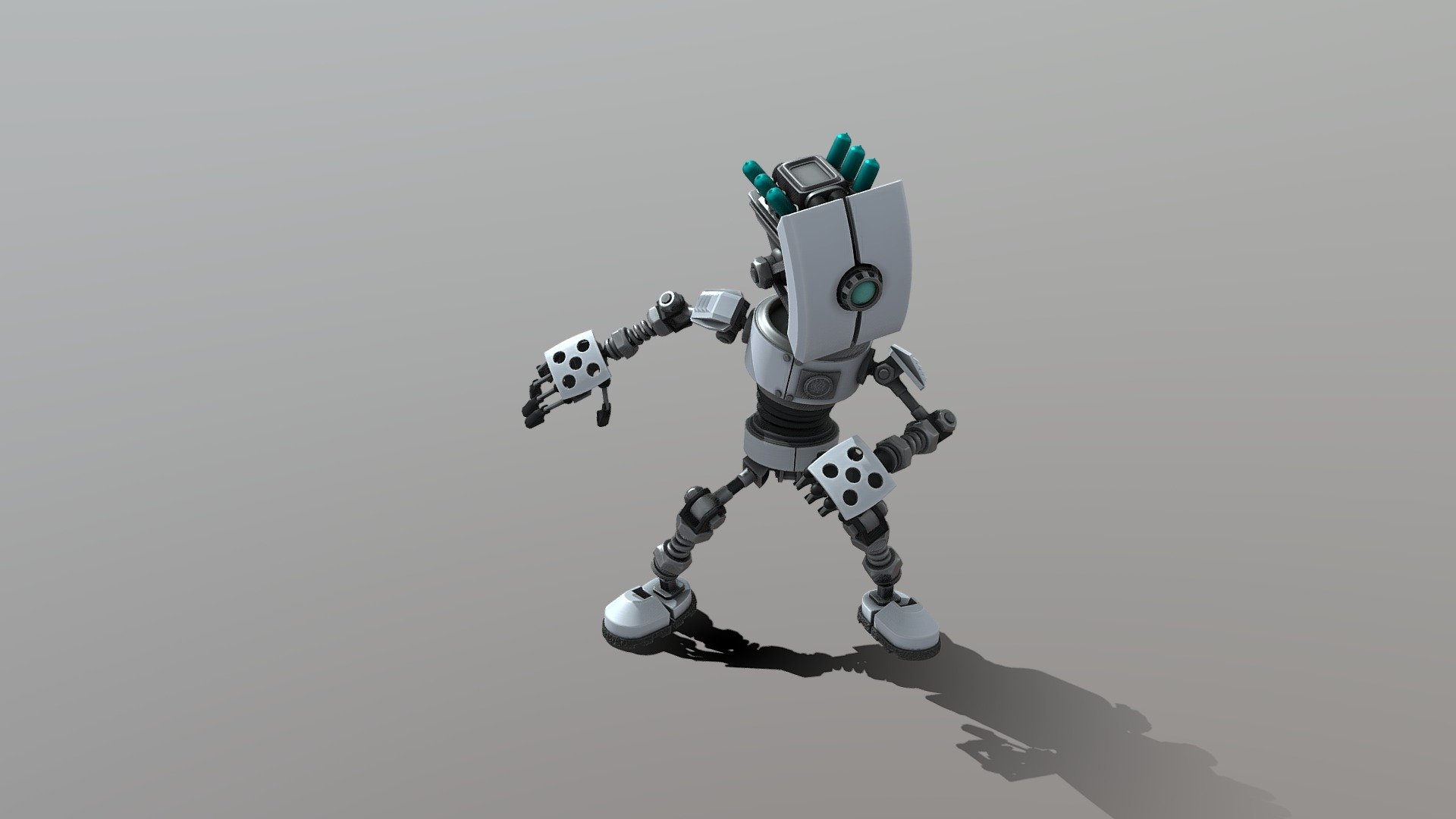 Its a robot from 3d coat Im using to test textures