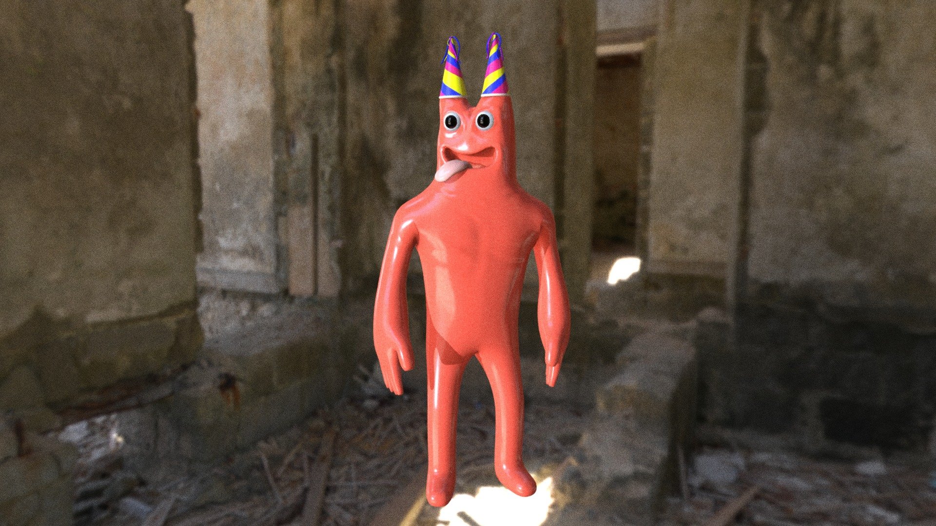 Banban from Garten of Banban I modeled from scratch
this model is optimized as a game-ready character asset

it contains 18k tris