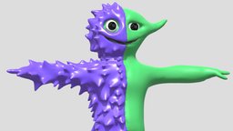 JESTER full rigged Garten of Banban 4 walking, scary, garten, unrealengine, jester, gamemodel-gamecharacter, character, unity, lowpoly, gameasset, monster, rigged, horror, gameready, fullrigged, poppyplaytime, banban, gartenofbanban, gartenofbanban2, gartenofbanban3, banban3, banban4, banbanmonster, gartenofbanban3officialtrailer, banban3dmodel, gartenofbanban4, jester_banban, gartenofbanbanchapter4, jester_banban4, banbanchapter4