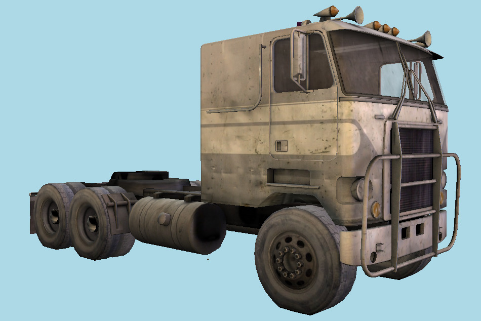 Flatnose Truck 3d model