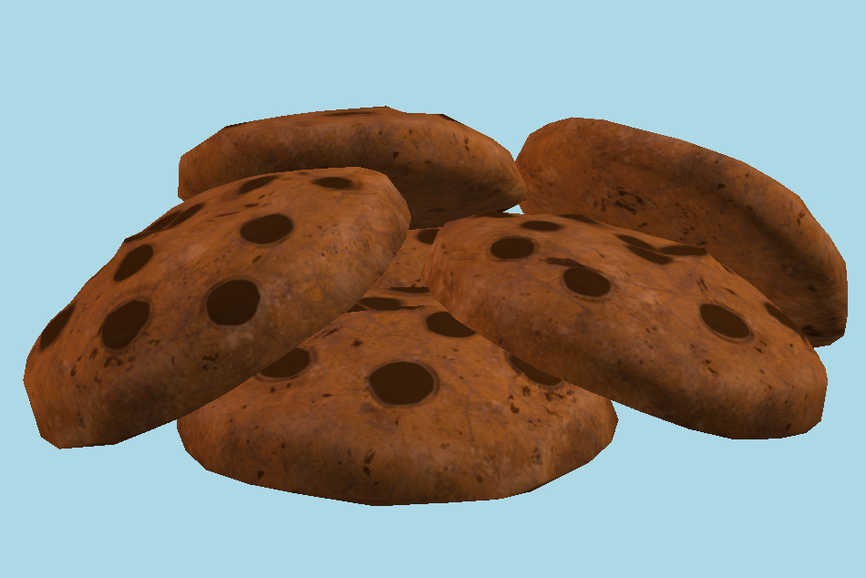 Cookies 3d model