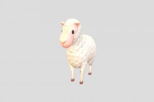 Cartoon Sheep lamp, goat, toon, sheep, mascot, mammal, ram, fur, farm, alpaca, cattle, wool, merino, character, cartoon, animal, dorper, herdwick