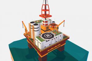 isometric Big Oil Production Rig Platform lift, shelf, oil, platform, barge, heavy, transport, vessel, production, rig, giant, systems, station, large, structures, crane, swamp, subsea, infographic, offshore, continental, jackup, ship, sea, boat, semi-submersible, oil-company, offshore-platform, drilling-rig, semisubmersible, drillships, oil-production, oil-industry