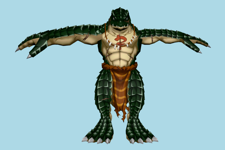 Zenberu Gugu 3d model