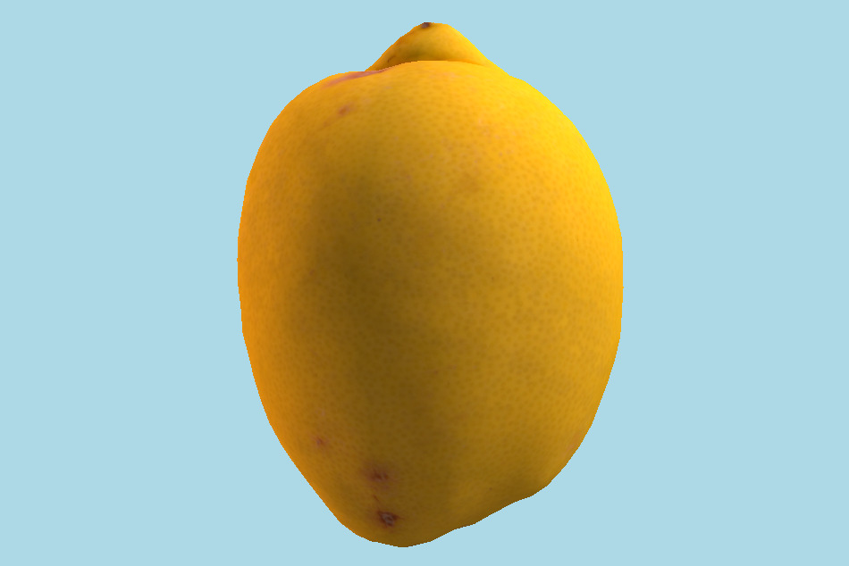 Fruit Lemon 3d model