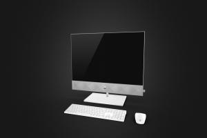 HP Pavilion All-in-One PC 27in computer, gadget, pc, hp, pavilion, new, hewlett-packard, 2020, geek, all-in-one, phototexture, low-poly, technology, descktop, 27-inches, bang-and-olufsen, bang-olufsen
