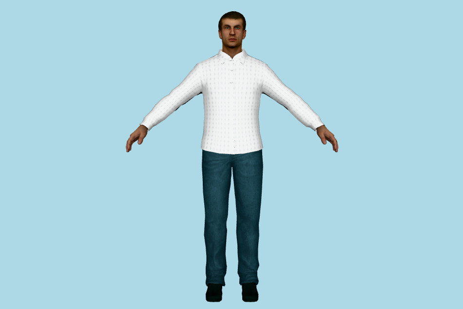 Jonathon Kilpatrick Johnny Pipes 3d model